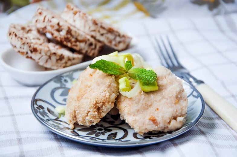 cotolette di vapore per gastrite